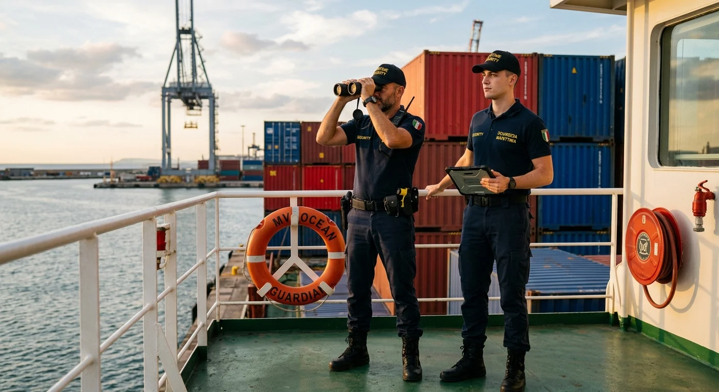 CORSO DI INDOTTRINAMENTO ALLE ATTIVITA' DI SECURITY PER IL PERSONALE MARITTIMO